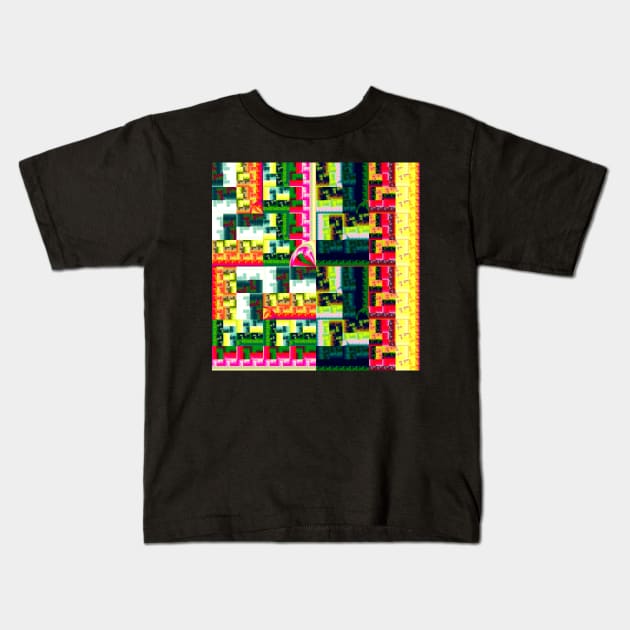 Tulip fields Kids T-Shirt by krinichnaya